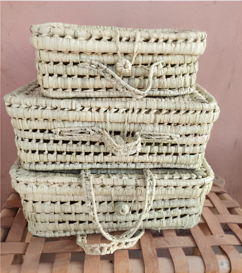 Valissette en Doum – Rangement Elegant et Pratique